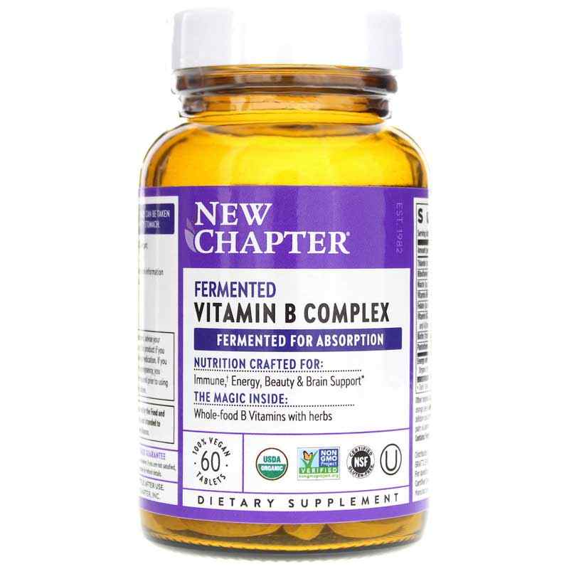 Fermented Vitamin B Complex, New Chapter